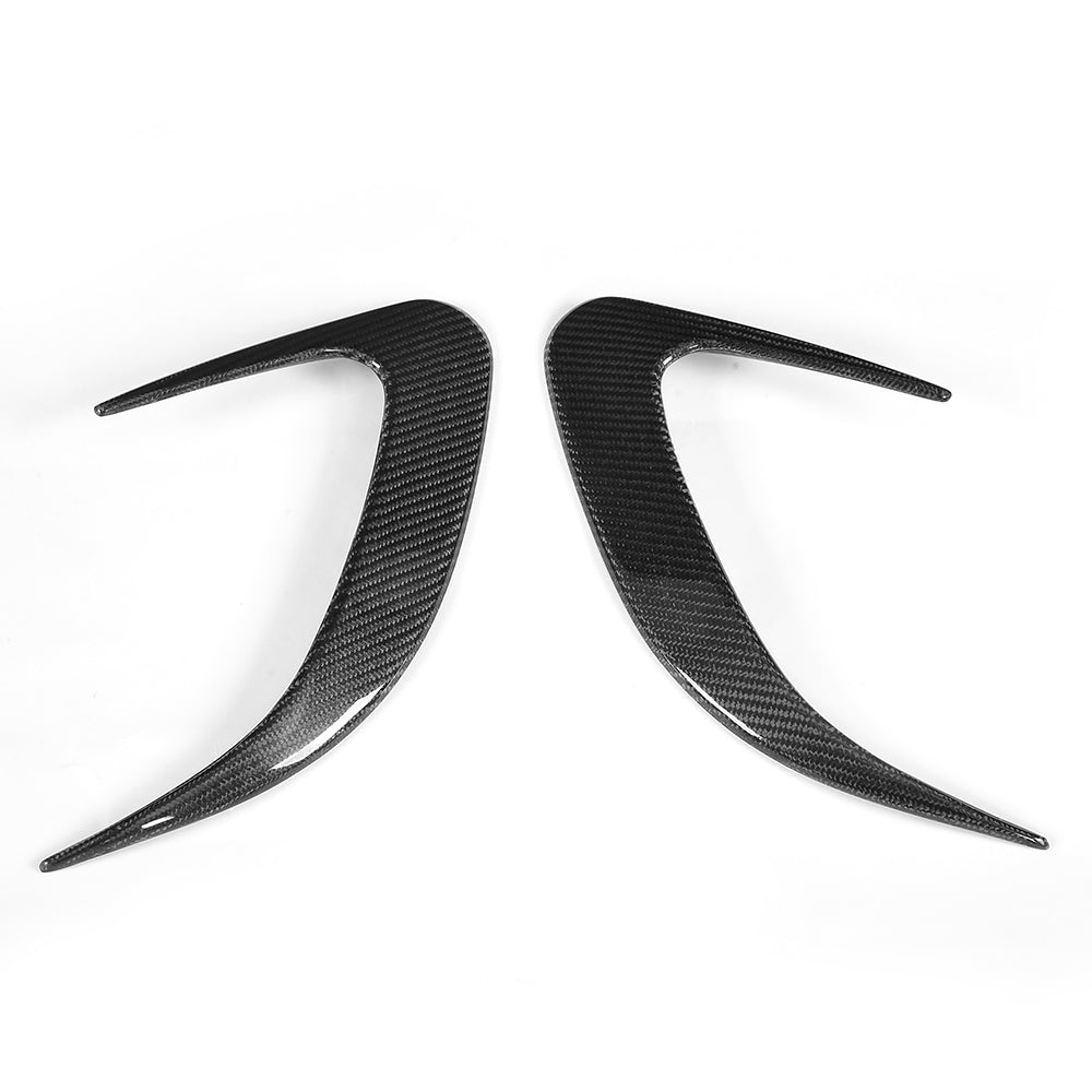 Carbon Fibre Rear Bumper Trim for Mercedes C218 CLS 15-18-Carbon Factory