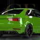 Carbon Fibre Rear Bumper Trims for Audi 8V RS3 Saloon 17-20-Carbon Factory