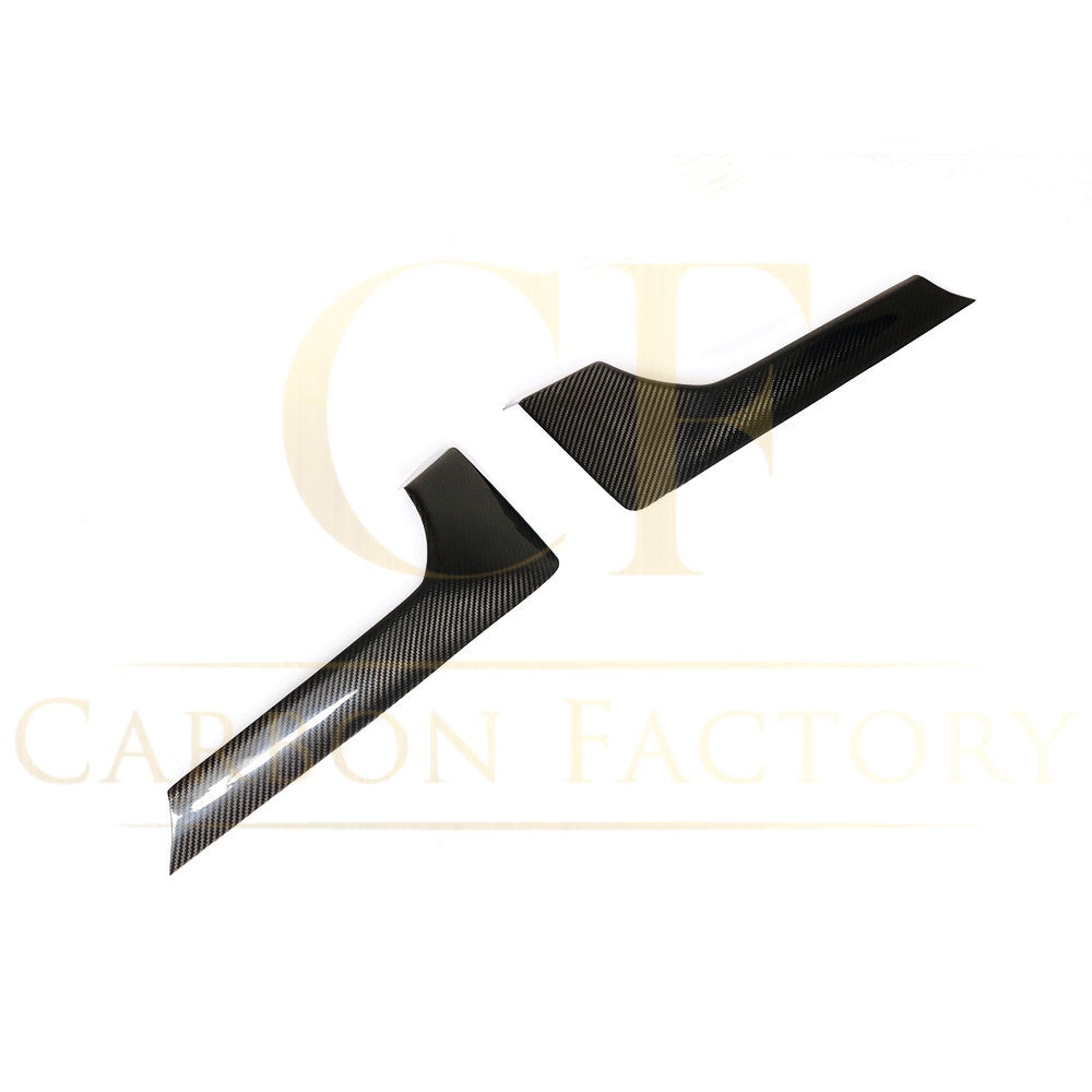 Carbon Fibre Rear Bumper Trims for BMW F90 M5 17-20-Carbon Factory