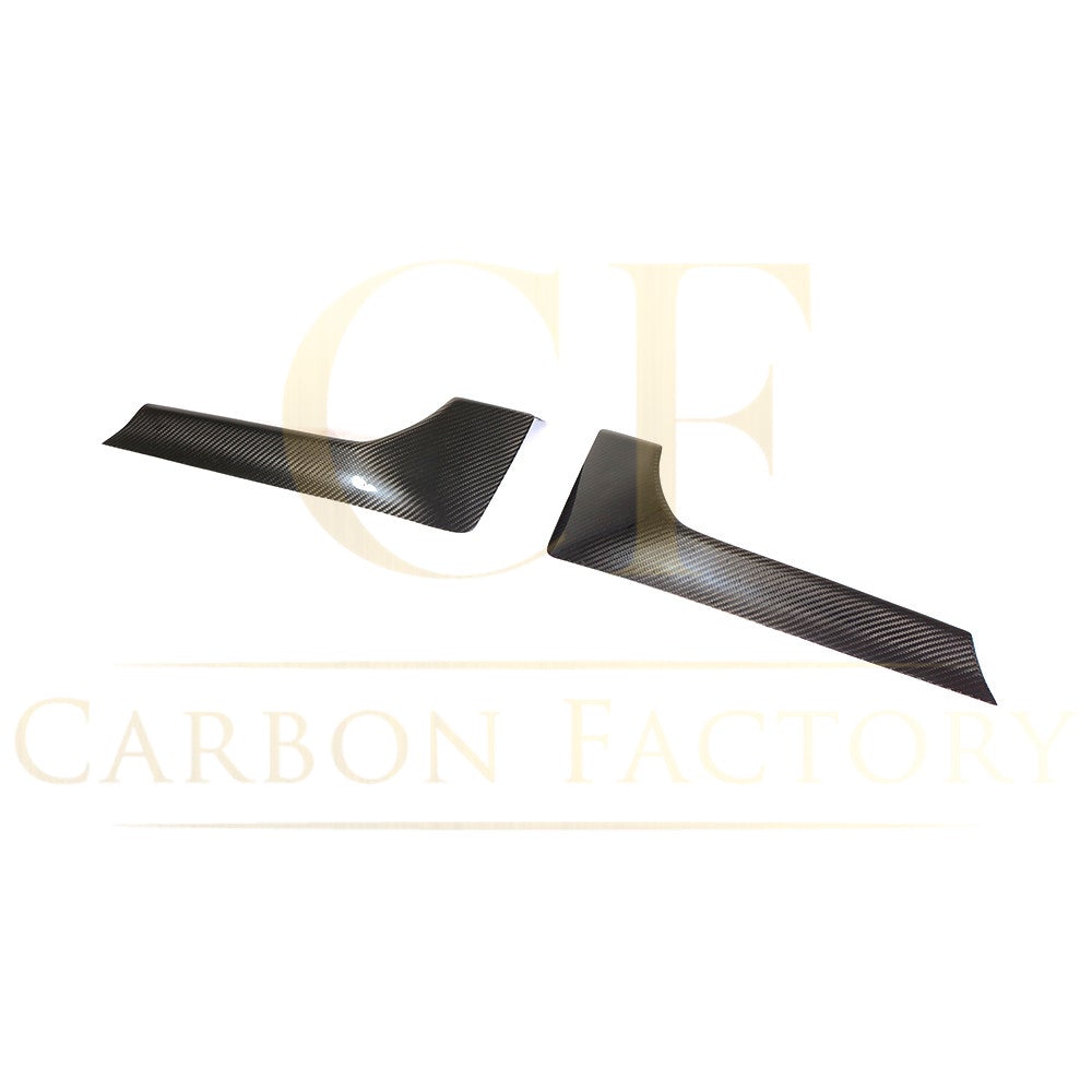 Carbon Fibre Rear Bumper Trims for BMW F90 M5 17-20-Carbon Factory