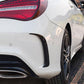 Carbon Fibre Rear Bumper Trims for Mercedes Benz W117 CLA 13-19-Carbon Factory