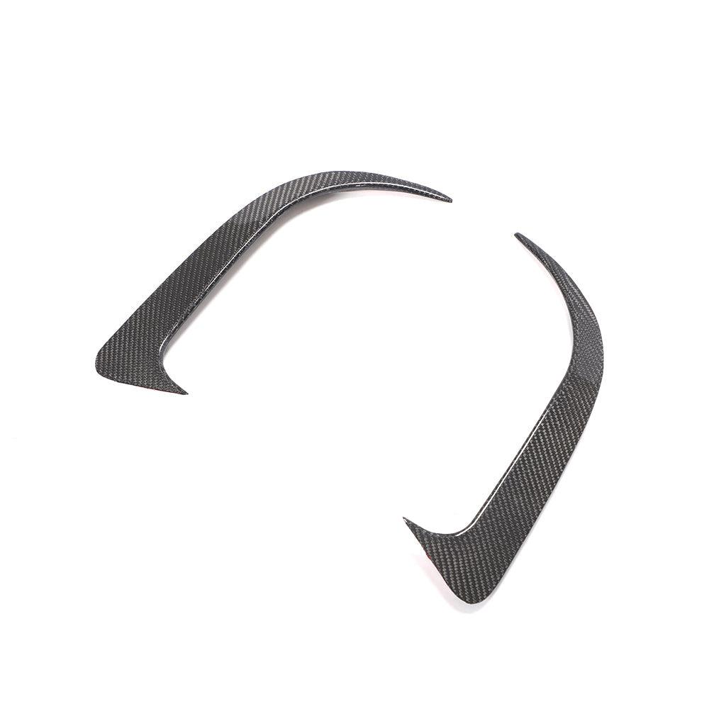 Carbon Fibre Rear Bumper Trims for Mercedes Benz W117 CLA 13-19-Carbon Factory