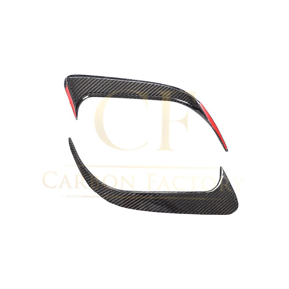 Carbon Fibre Rear Bumper Trims for Mercedes Benz W117 CLA 13-19-Carbon Factory
