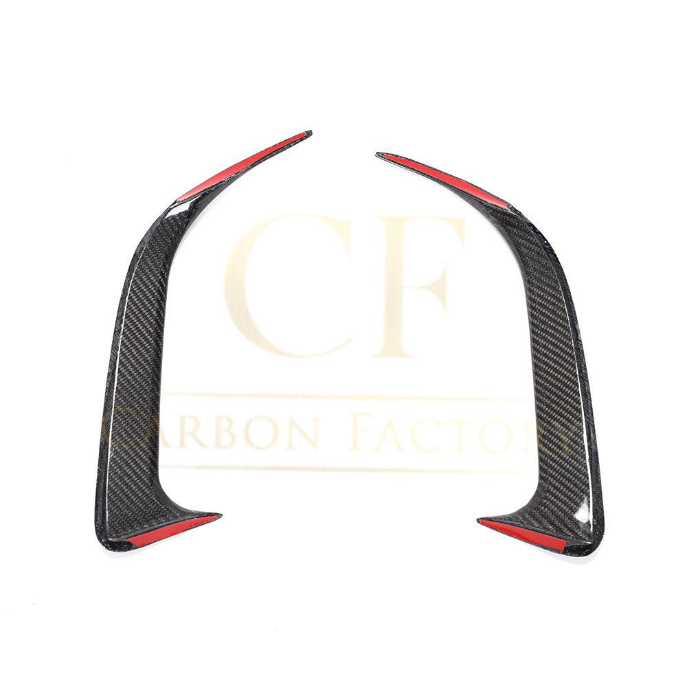 Carbon Fibre Rear Bumper Trims for Mercedes Benz W117 CLA 13-19-Carbon Factory