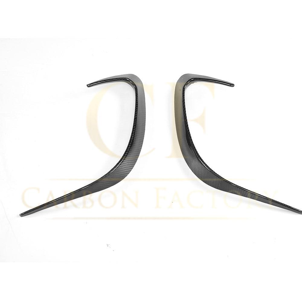 Carbon Fibre Rear Bumper Trims for Mercedes Benz W292 GLE Coupe 16-19-Carbon Factory
