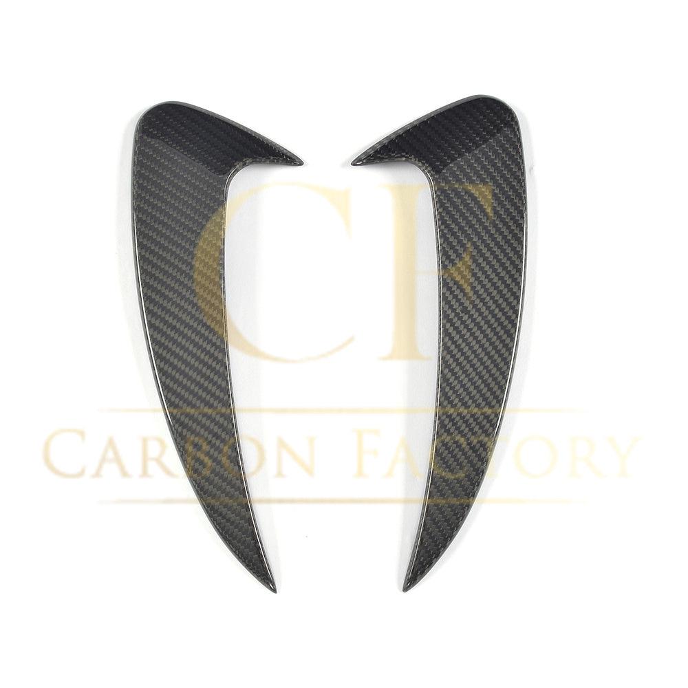 Carbon Fibre Rear Bumper Trims for Mercedes C238 E Class Coupe 17-Present-Carbon Factory
