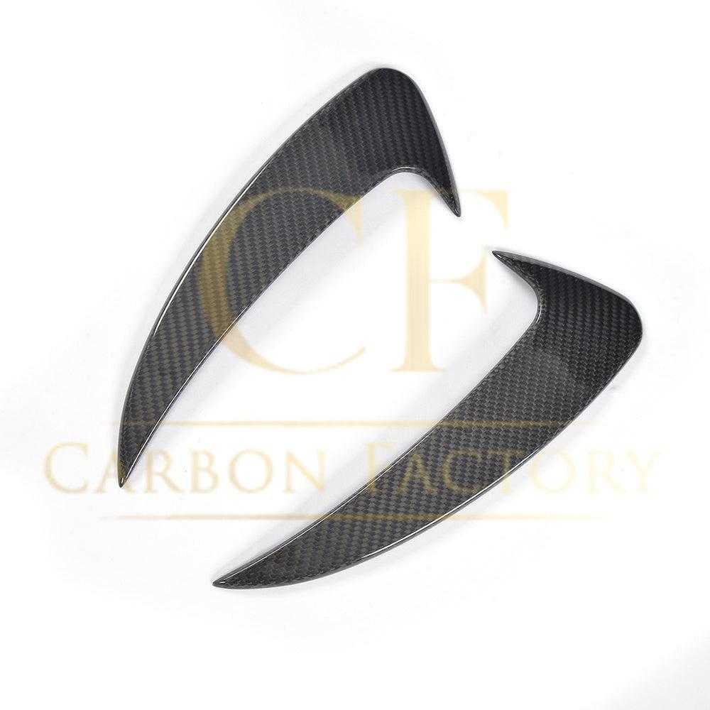 Carbon Fibre Rear Bumper Trims for Mercedes C238 E Class Coupe 17-Present-Carbon Factory