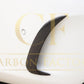 Carbon Fibre Rear Bumper Trims for Mercedes W205 C Class 4 Door Saloon 15-18-Carbon Factory