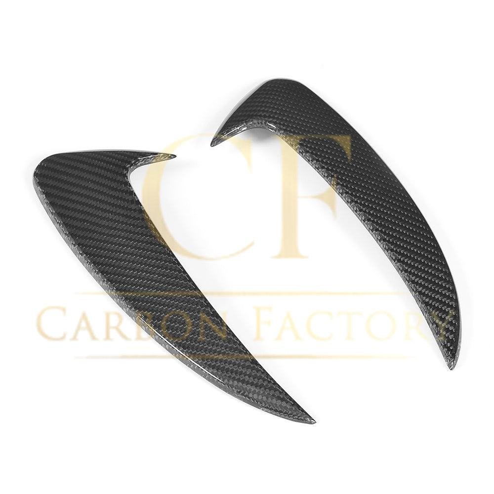Carbon Fibre Rear Bumper Trims for Mercedes W205 C43 2 Door Coupe 15-18-Carbon Factory