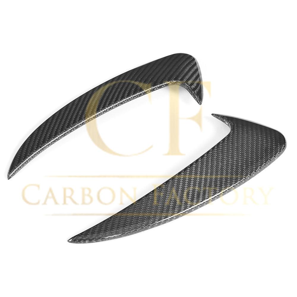Carbon Fibre Rear Bumper Trims for Mercedes W205 C43 2 Door Coupe 15-18-Carbon Factory