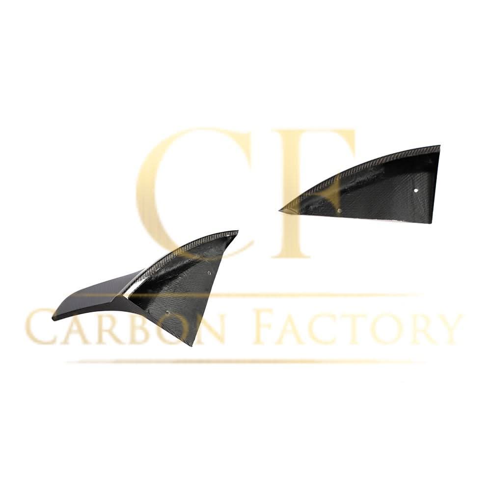 Carbon Fibre Rear Canards for Tesla Model 3 16-23 - Carbon Factory