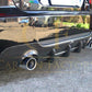 Carbon Fibre Rear Diffuser Dual Exhaust for BMW E92 E93 3 Series 07-13-Carbon Factory