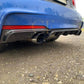 Carbon Fibre Rear Diffuser Dual Exhaust for BMW F30 F31 3 Series 12-19-Carbon Factory