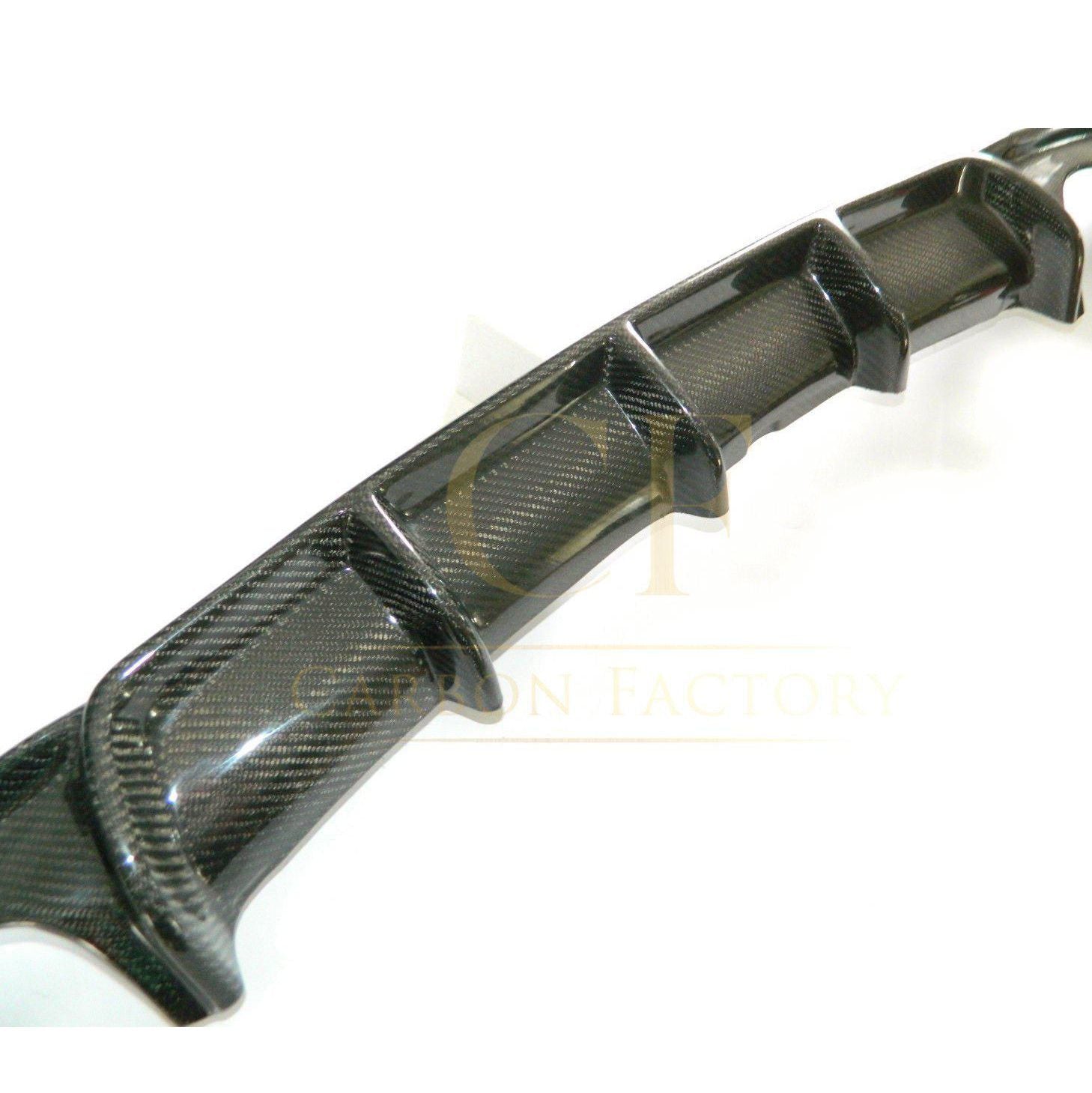 Carbon Fibre Rear Diffuser Dual Exhaust for BMW F30 F31 3 Series 12-19-Carbon Factory