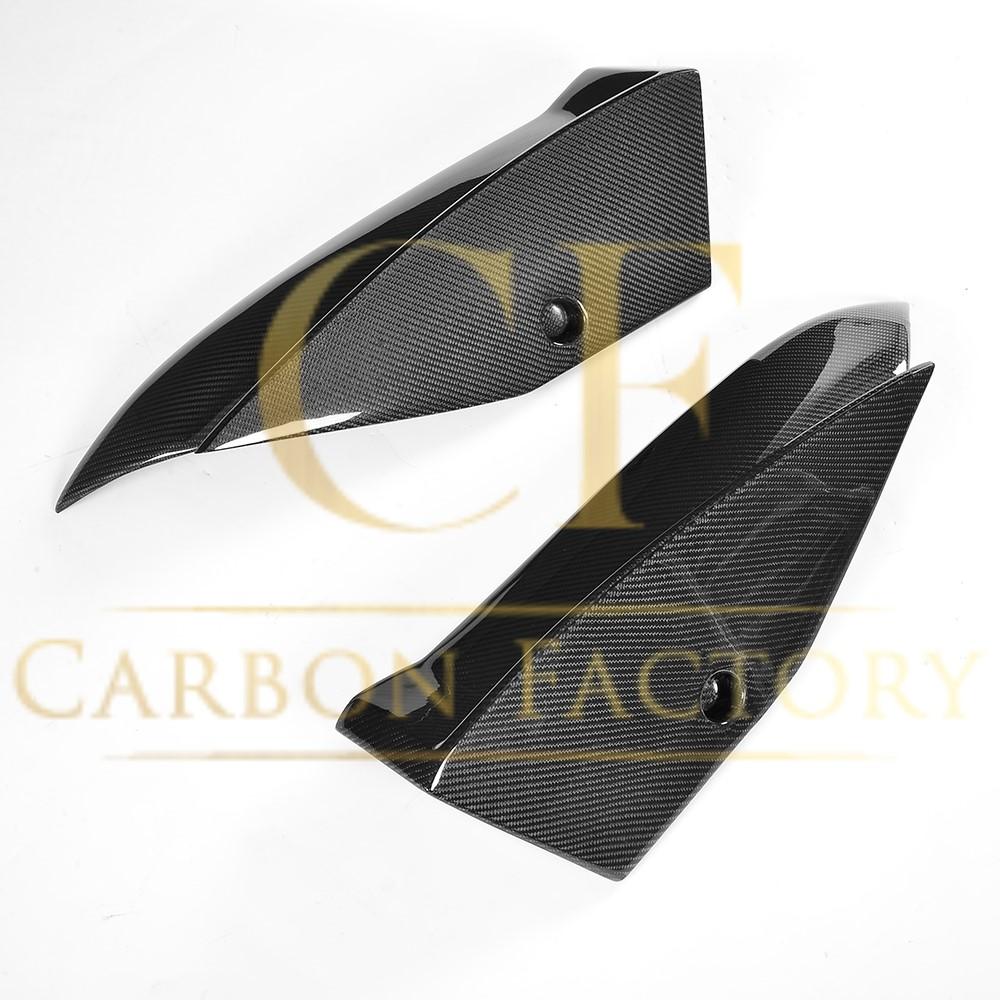 Carbon Fibre Rear Diffuser Extensions for Tesla Model S 14-15-Carbon Factory
