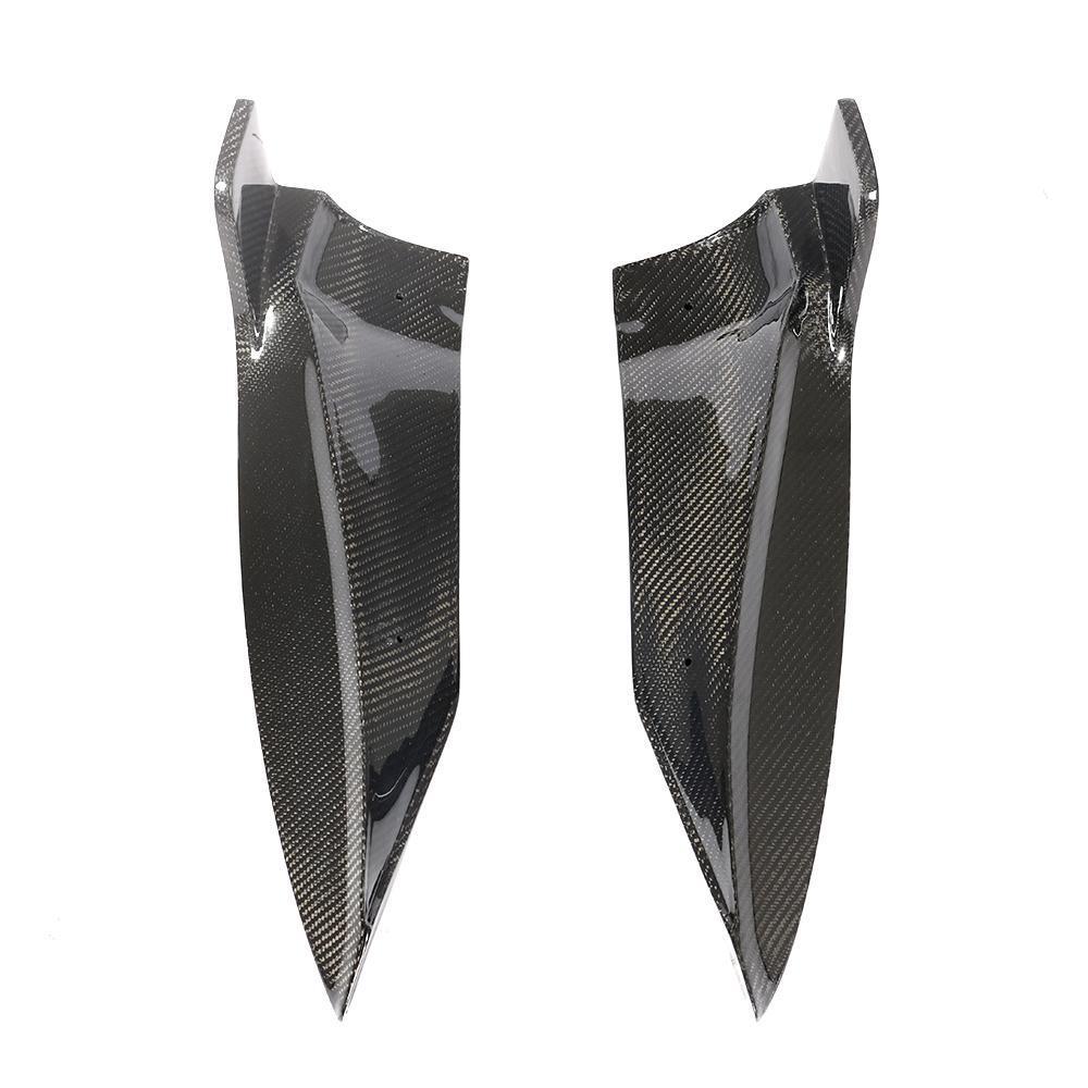 Carbon Fibre Rear Diffuser Extensions for Tesla Model S 70D 16-17-Carbon Factory