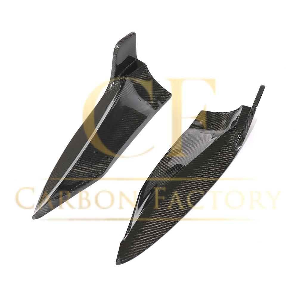 Carbon Fibre Rear Diffuser Extensions for Tesla Model S 70D 16-17-Carbon Factory