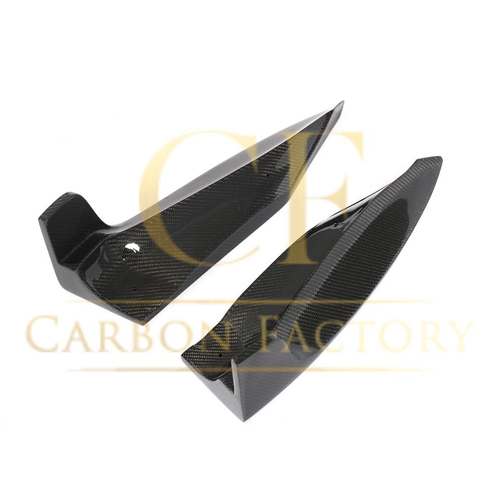 Carbon Fibre Rear Diffuser Extensions for Tesla Model S 70D 16-17-Carbon Factory