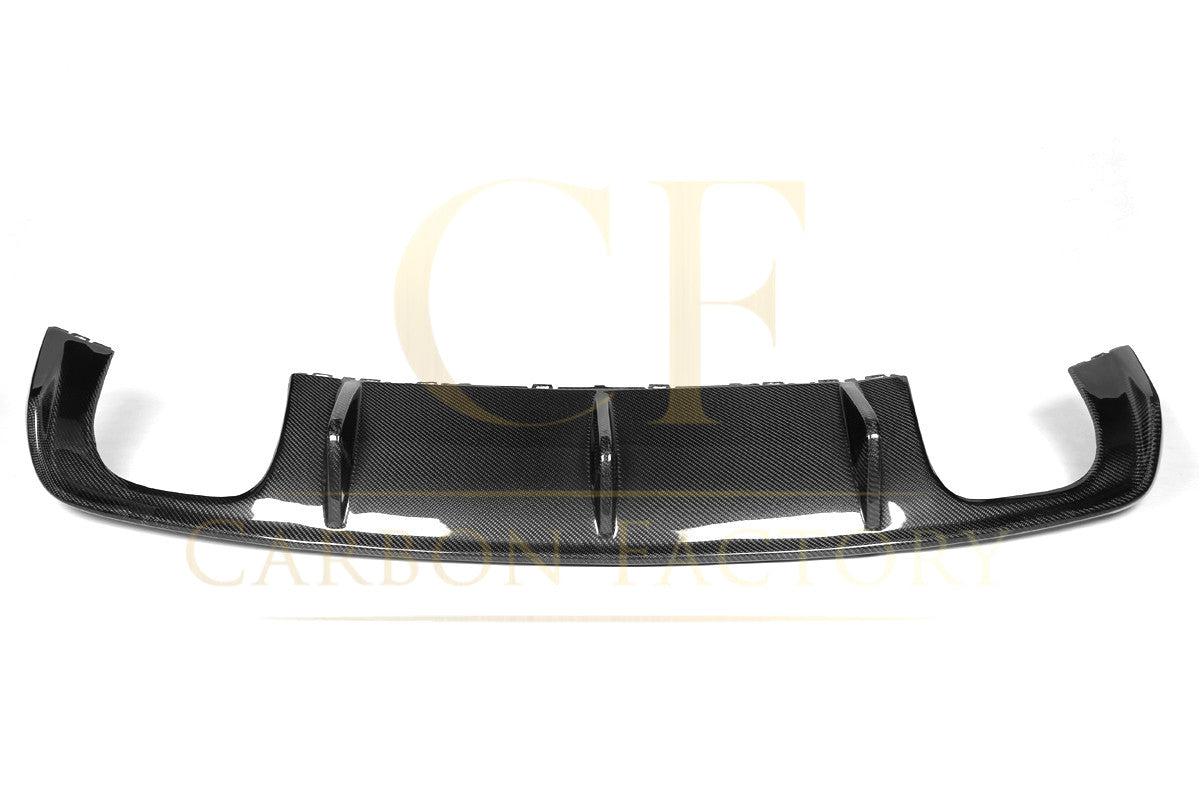 Carbon Fibre Rear Diffuser (Quad Exhaust) for Audi A3 S Line S3 Saloon 13-15-Carbon Factory