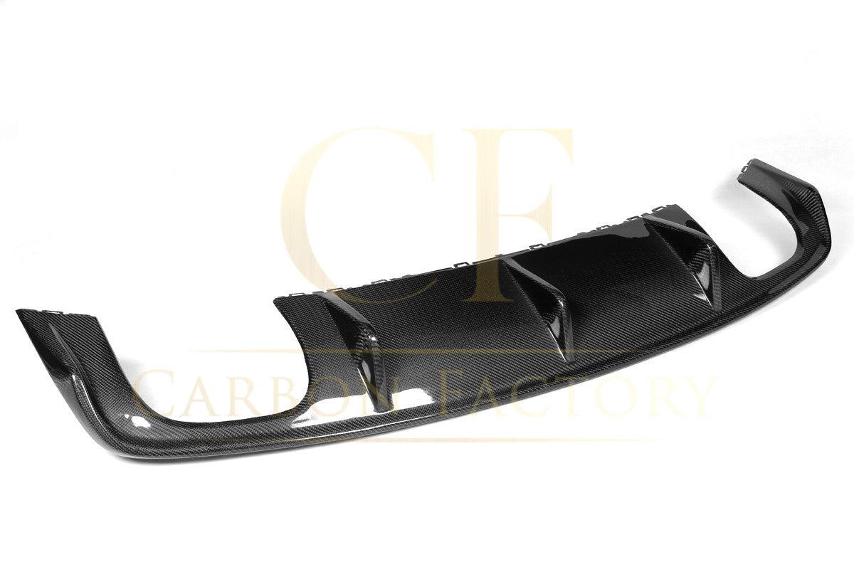 Carbon Fibre Rear Diffuser (Quad Exhaust) for Audi A3 S Line S3 Saloon 13-15-Carbon Factory