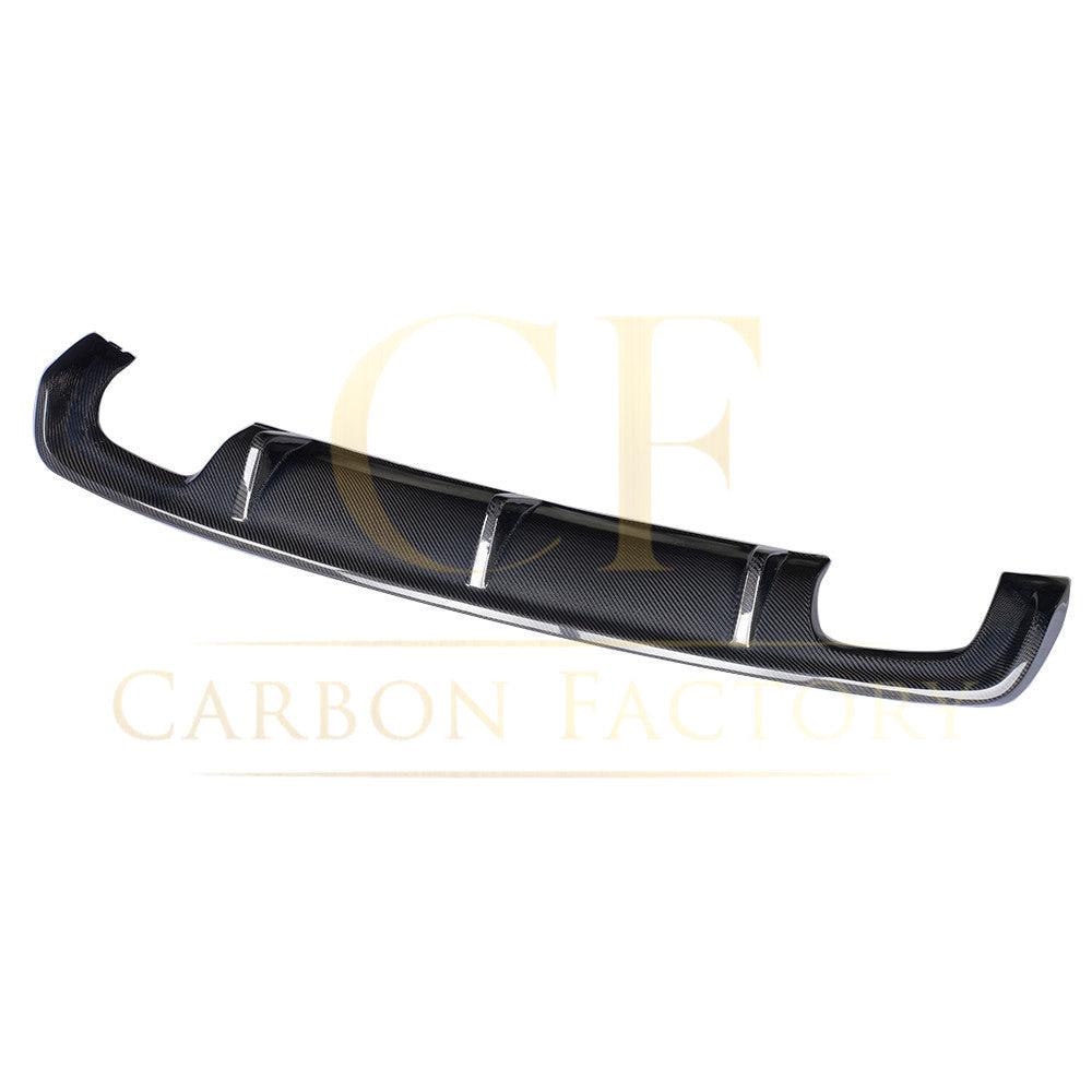 Carbon Fibre Rear Diffuser (Quad Exhaust) for Audi A3 Saloon Non S Line 13-15-Carbon Factory