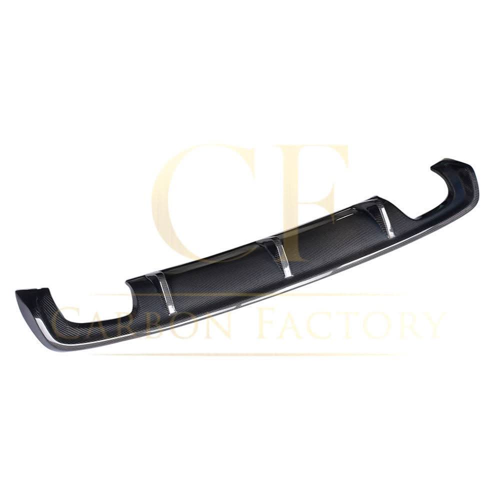 Carbon Fibre Rear Diffuser (Quad Exhaust) for Audi A3 Saloon Non S Line 13-15 - Carbon Factory