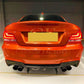 Carbon Fibre Rear Diffuser Quad Exhaust for BMW E82 E88 1M 11-14-Carbon Factory