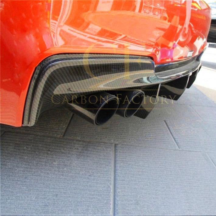 Carbon Fibre Rear Diffuser Quad Exhaust for BMW E82 E88 1M 11-14-Carbon Factory