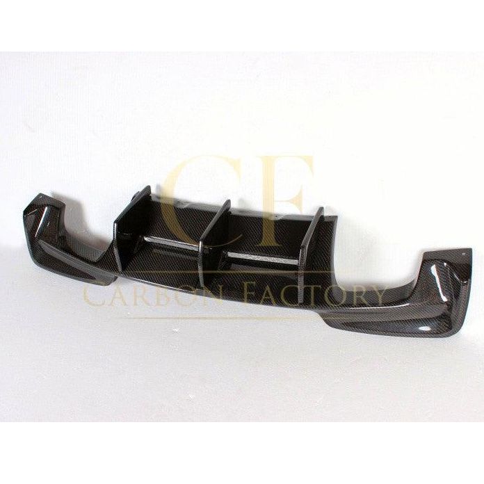 Carbon Fibre Rear Diffuser Quad Exhaust for BMW E82 E88 1M 11-14-Carbon Factory