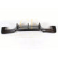Carbon Fibre Rear Diffuser Quad Exhaust for BMW E82 E88 1M 11-14-Carbon Factory