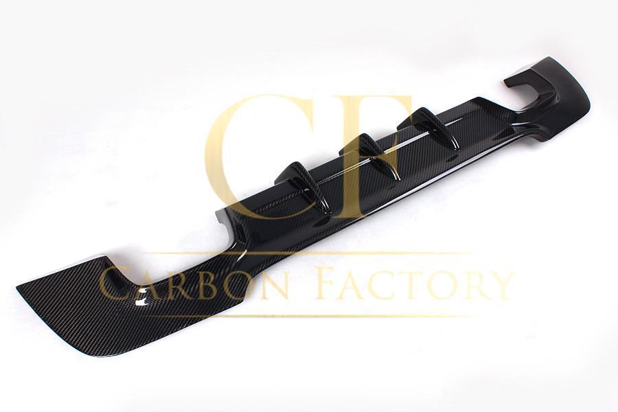Carbon Fibre Rear Diffuser Quad Exhaust for BMW E92 E93 3 Series 07-13-Carbon Factory