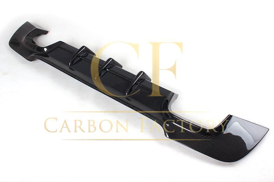 Carbon Fibre Rear Diffuser Quad Exhaust for BMW E92 E93 3 Series 07-13-Carbon Factory