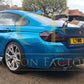 Carbon Fibre Rear Diffuser Quad Exhaust for BMW F32 F33 F36 4 Series 14-20-Carbon Factory