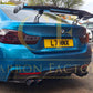 Carbon Fibre Rear Diffuser Quad Exhaust for BMW F32 F33 F36 4 Series 14-20-Carbon Factory