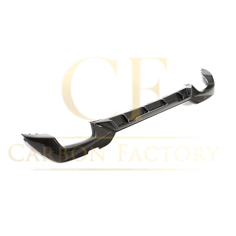 Carbon Fibre Rear Diffuser Quad Exhaust for BMW G20 G21 3 Series M Sport 19-22-Carbon Factory