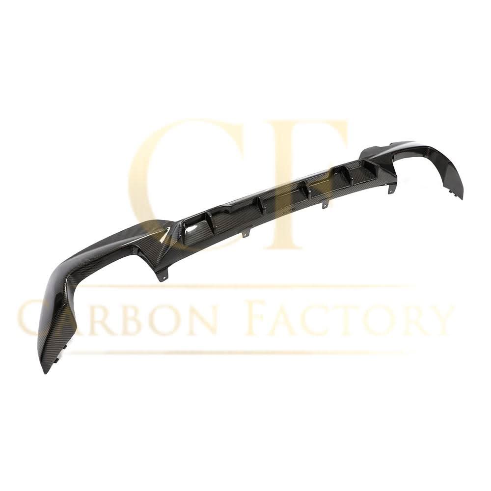 Carbon Fibre Rear Diffuser Quad Exhaust for BMW G20 G21 3 Series M Sport 19-22 - Carbon Factory
