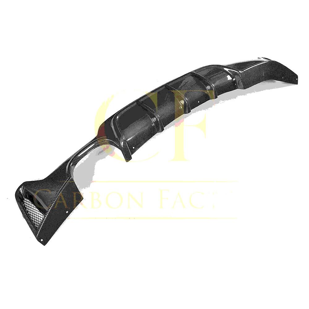 Carbon Fibre Rear Diffuser Twin Exhaust for BMW F32 F33 F36 4 Series 14-20 - Carbon Factory