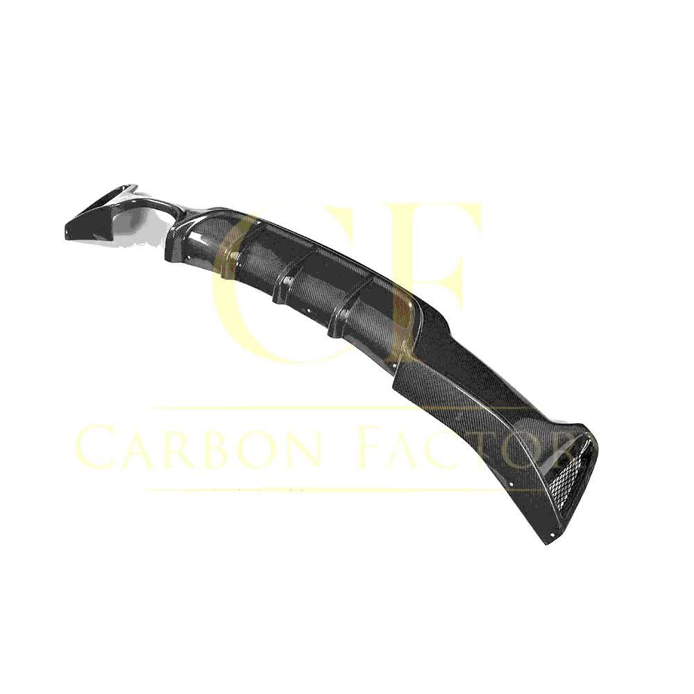 Carbon Fibre Rear Diffuser Twin Exhaust for BMW F32 F33 F36 4 Series 14-20 - Carbon Factory