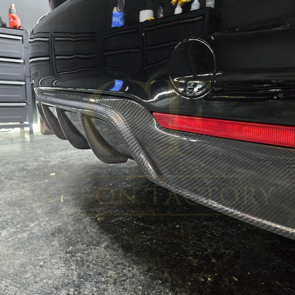 Carbon Fibre Rear Diffuser Twin Exhaust for BMW F32 F33 F36 4 Series 14-20 - Carbon Factory