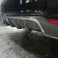 Carbon Fibre Rear Diffuser Twin Exhaust for BMW F32 F33 F36 4 Series 14-20 - Carbon Factory