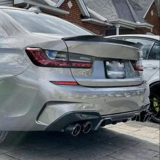 Carbon Fibre Rear Diffuser for BMW 3 Series G20 G21 Pre-LCI M340i 19-22-Carbon Factory
