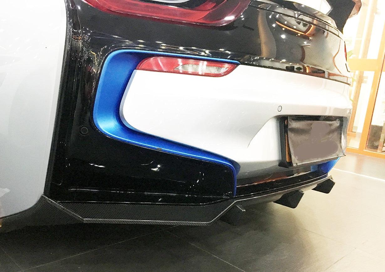 Carbon Fibre Rear Diffuser for BMW i8 14-18-Carbon Factory