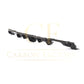 Carbon Fibre Rear Diffuser with LED Light Quad Exhaust for BMW F30 F31 3 Series 12-19-Carbon Factory
