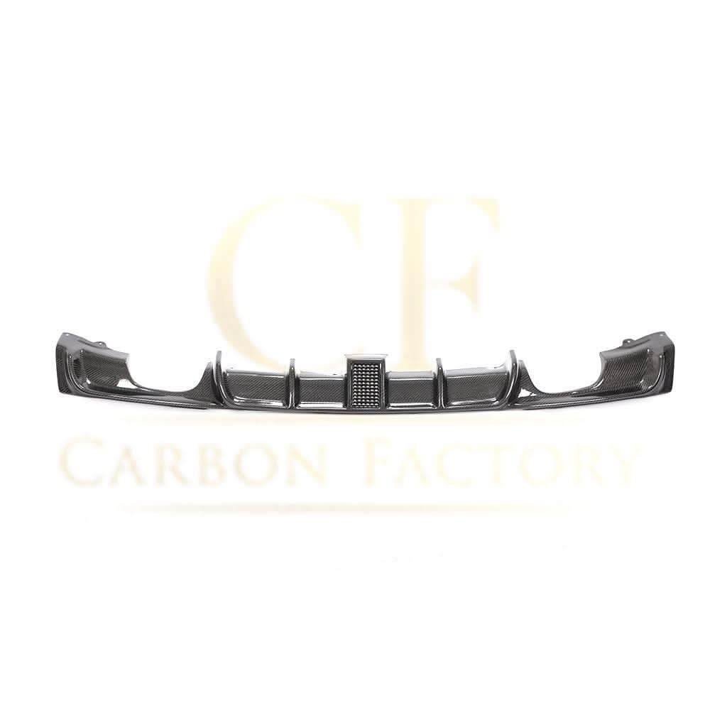 Carbon Fibre Rear Diffuser with LED Light Quad Exhaust for BMW F30 F31 3 Series 12-19 - Carbon Factory