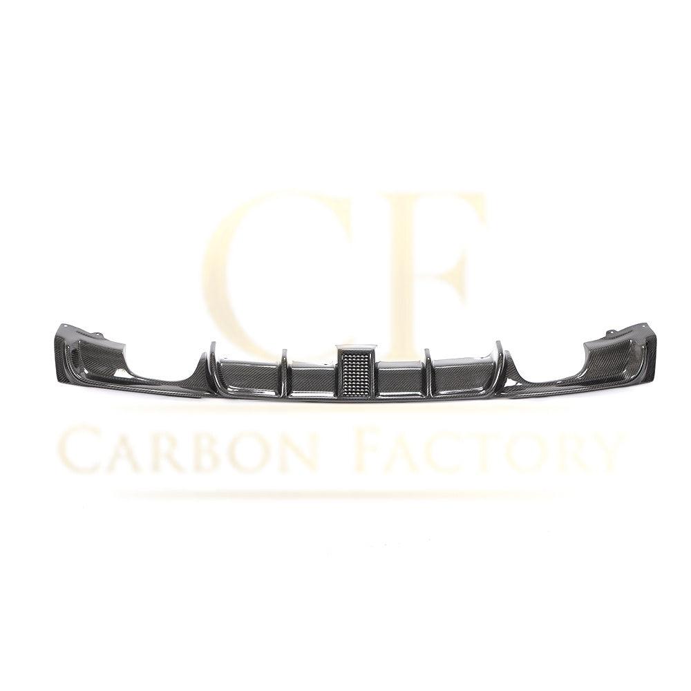 Carbon Fibre Rear Diffuser with LED Light Quad Exhaust for BMW F30 F31 3 Series 12-19-Carbon Factory