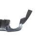 Carbon Fibre Rear Diffuser with LED for Audi 8V RS3 Saloon 17-20-Carbon Factory