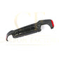 Carbon Fibre Rear Diffuser with Quad Exhaust Pipe for BMW G30 G31 5 Series M Sport 17-23-Carbon Factory