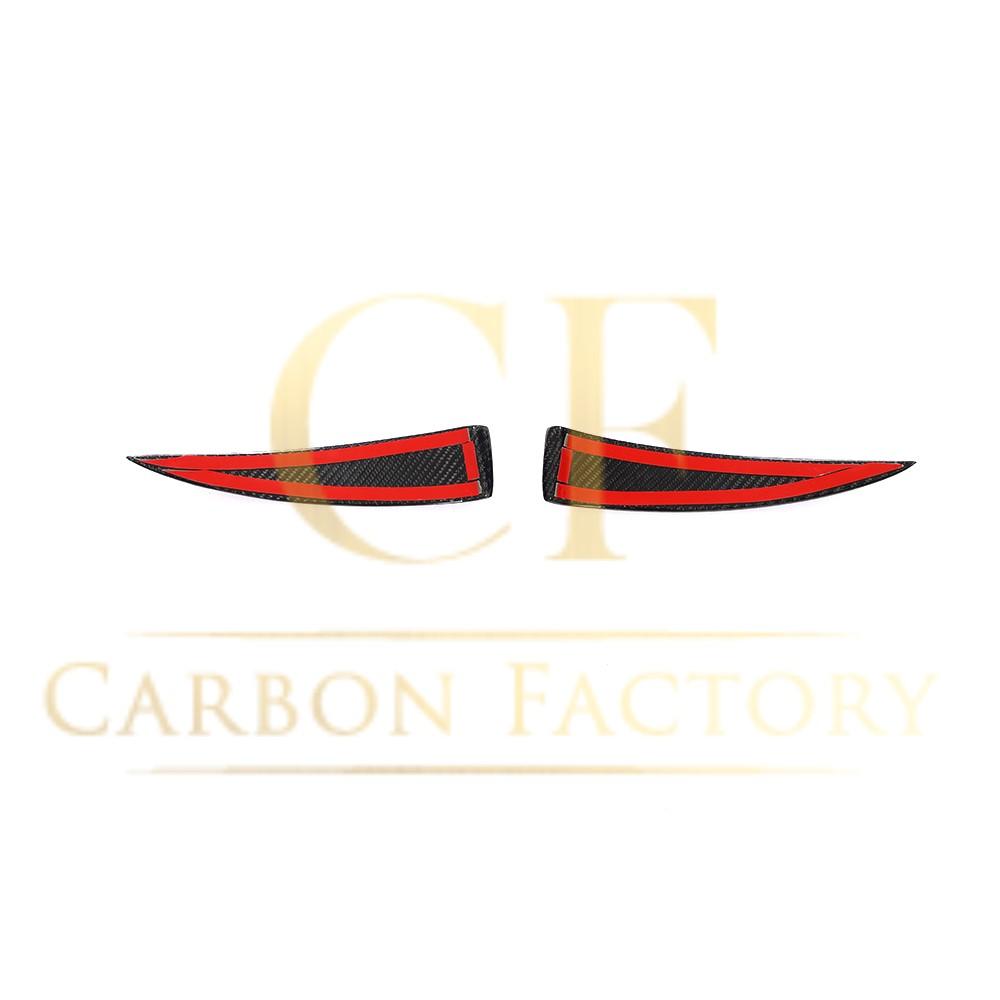 Carbon Fibre Rear Fender Trim for BMW F87 F87C M2 16-21-Carbon Factory
