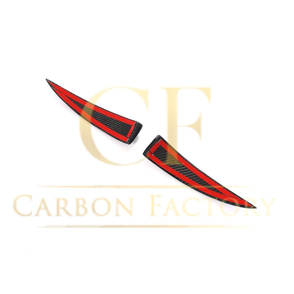Carbon Fibre Rear Fender Trim for BMW F87 F87C M2 16-21-Carbon Factory