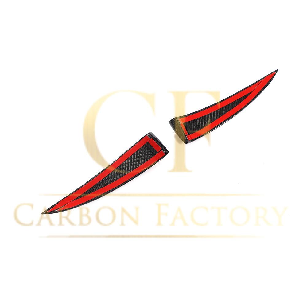 Carbon Fibre Rear Fender Trim for BMW F87 F87C M2 16-21-Carbon Factory